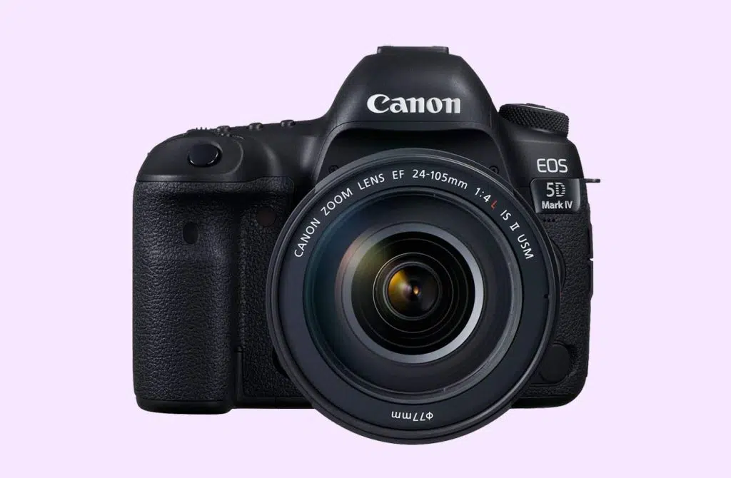 Canon EOS 5D Mark IV: (best dslr camera for movie making)