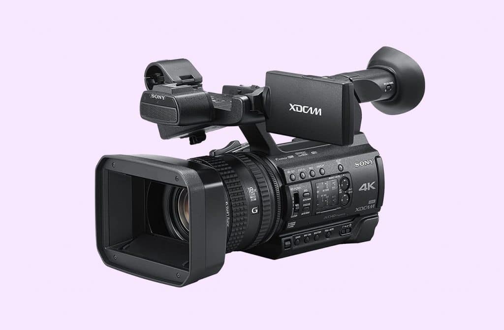 Sony PXW-Z150: (best 4k video camera for movie making)
