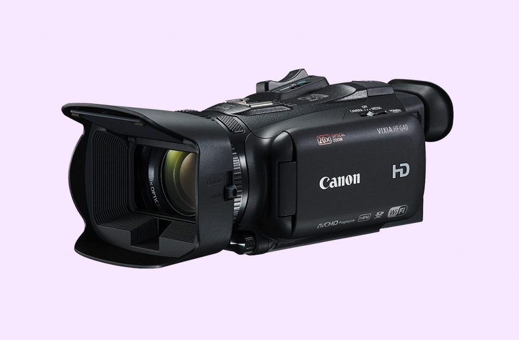 Canon VIXIA HF G40: (best hd video camera for movie making)