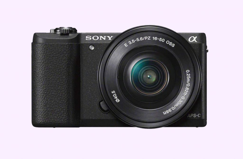 Sony a5100: (best mirrorless camera for vlogging)