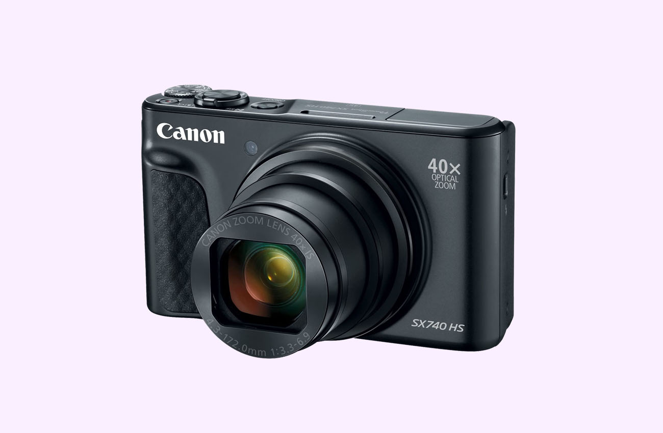 Canon PowerShot SX740: (best point and shoot camera for vlogging)