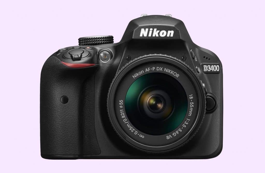 Nikon D3400: (best affordable camera for filmmaking)