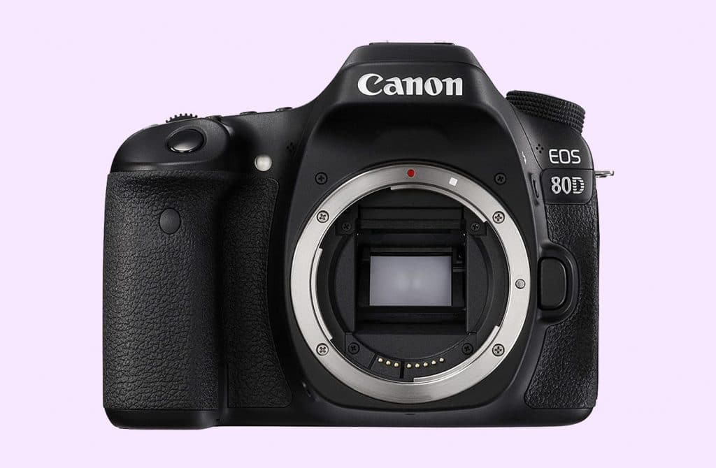 Canon EOS 80D: (best dslr camera for filmmaking)