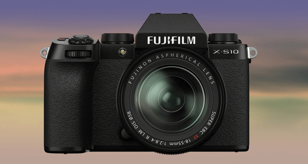 Fujifilm X-S10 (best mirrorless camera for pet photography)