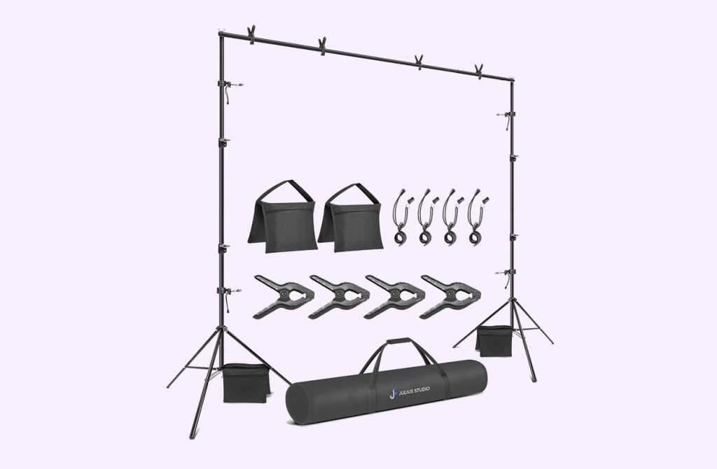 Julius 10 ft. Backdrop Stand
