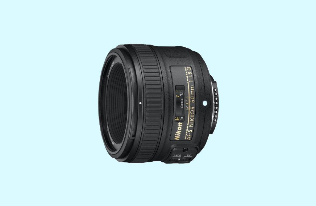 Nikon AF-S 50mm: (best lenses for nikon d3200)