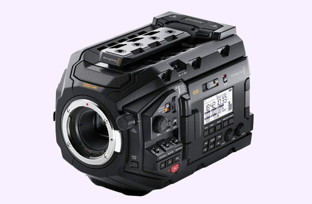 Blackmagic Design URSA Mini Pro: (best professional camera for music videos)