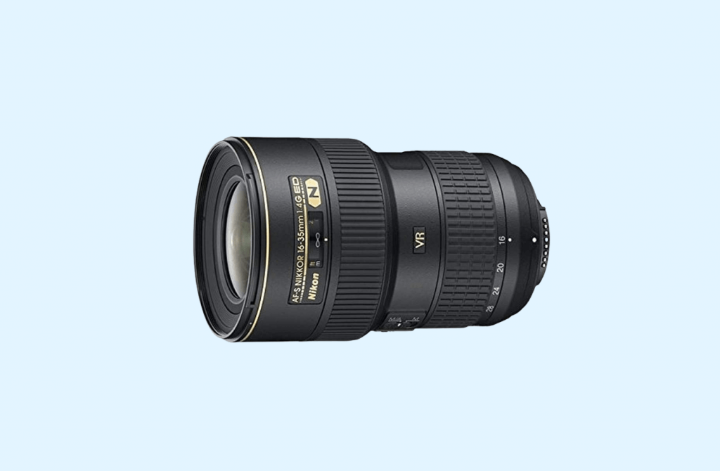 Nikon AF-S 16-35mm (wide-angle lens for nikon fx)