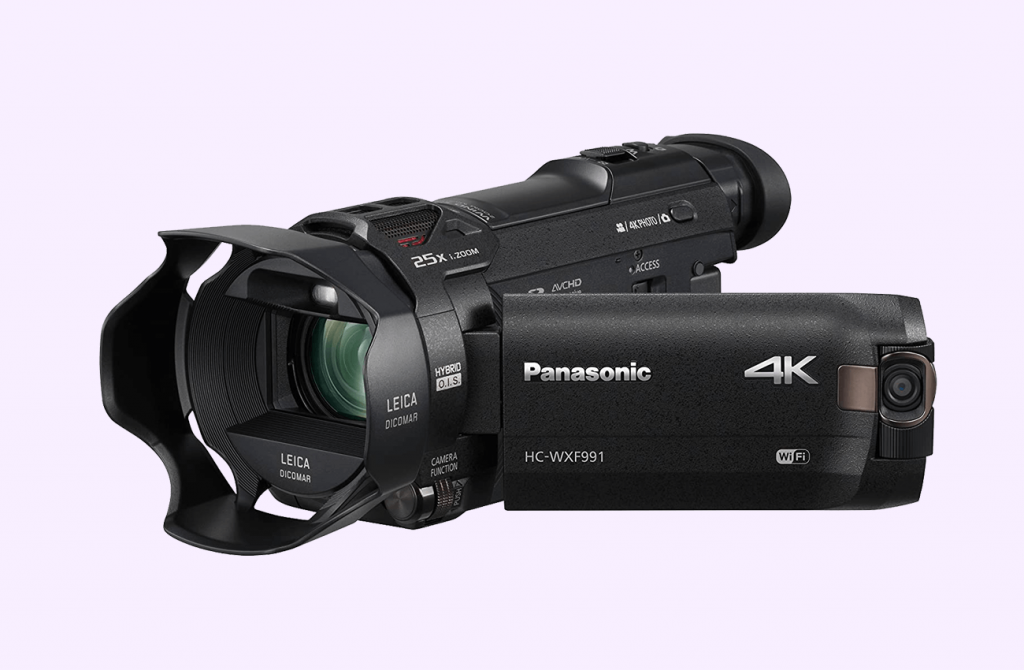 Panasonic HC-WXF991K: (best value camera for self filming hunts)