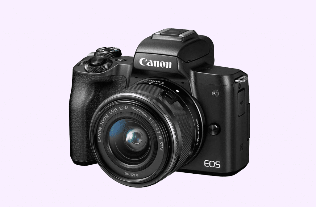 Canon M50: (best 4k canon camera under $500)