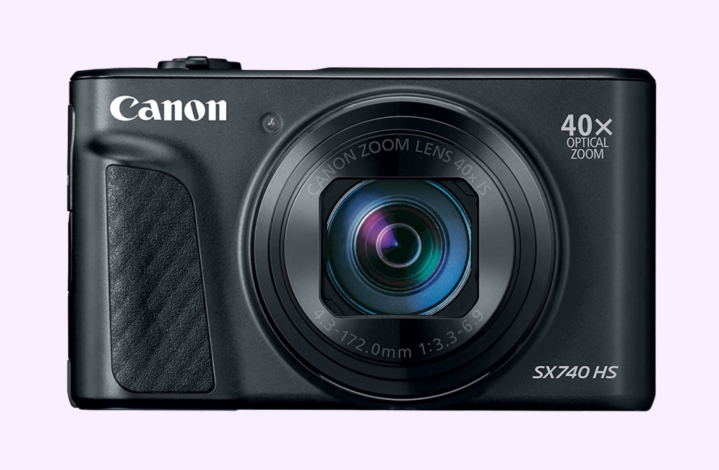 Canon SX740: (best value 4k camera under $500)